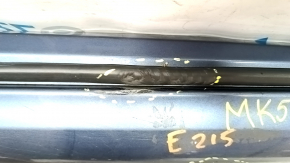 Left threshold Ford Fusion mk5 13-20 blue, with seal, broken fasteners, cracked, scratches, dented, worn