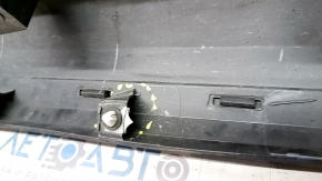 Left threshold Ford Fusion mk5 13-20 blue, with seal, broken fasteners, cracked, scratches, dented, worn