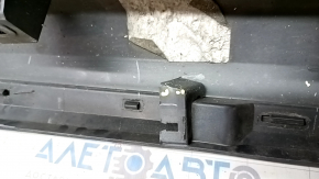 Left threshold Ford Fusion mk5 13-20 blue, with seal, broken fasteners, cracked, scratches, dented, worn