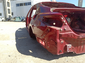 Quarter wing rear left Toyota Camry v70 18- under BSM, on the body, red, pokes