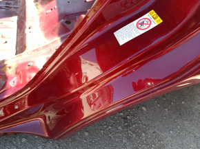 Quarter wing rear left Toyota Camry v70 18- under BSM, on the body, red, pokes