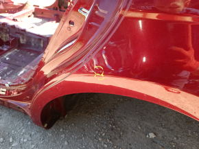 Quarter wing rear left Toyota Camry v70 18- under BSM, on the body, red, pokes