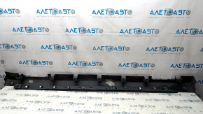 Left threshold Ford Fusion mk5 13-20 blue, with seal, broken fasteners, cracked, scratches, dented, worn