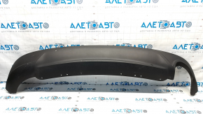 Rear bumper lip Ford Fusion mk5 19-20 for 1 exhaust with chrome tip, worn