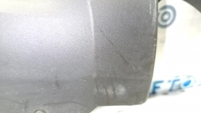 Rear bumper lip Ford Fusion mk5 19-20 for 1 exhaust with chrome tip, worn