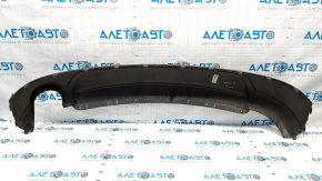 Rear bumper lip Ford Fusion mk5 19-20 for 1 exhaust with chrome tip, worn