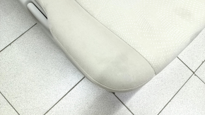 Rear row of seats 2nd row Toyota Prius V 12-17 beige velour, needs cleaning, plastic turned white, scratches