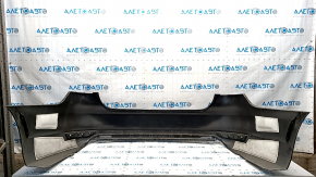 Bare rear bumper VW Jetta 11-14 USA hybrid, black, scratches