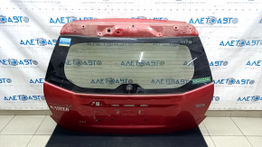 Naked trunk door with glass Toyota Prius V 12-17 red 3R3