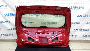 Naked trunk door with glass Toyota Prius V 12-17 red 3R3
