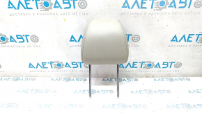 Headrest front left Ford Fusion mk5 17-20 adjustable, leather, gray