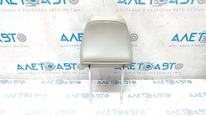Headrest front left Ford Fusion mk5 17-20 adjustable, leather, gray
