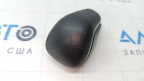 Gear knob Toyota Camry v70 18-19 leather black, scratches