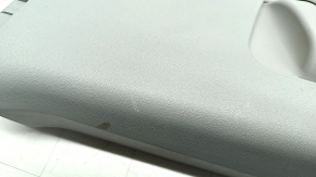 Center pillar trim upper belt left Toyota Prius V 12-17 gray, scratches