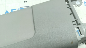 Center pillar trim upper belt left Toyota Prius V 12-17 gray, scratches