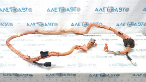 High voltage cable through the entire body of Toyota Camry v70 18- hybrid wire cut