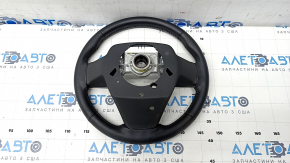 Naked steering wheel Toyota Camry v70 18- XLE leather black, scratches, needs cleaning