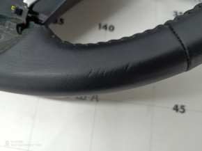 Naked steering wheel Toyota Camry v70 18- XLE leather black, scratches, needs cleaning