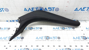 Front panel trim right Toyota Camry v70 18- leather black brown stitching