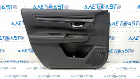 Door trim card front left Honda CRV 23- leather black