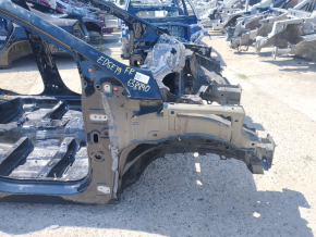 Front right quarter Ford Edge 19- on the body. black, painted, pokes