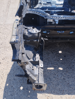 Front right quarter Ford Edge 19- on the body. black, painted, pokes