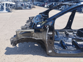 Front left quarter Ford Edge 19- on the body. black, painted