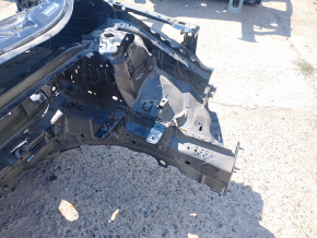 Front left quarter Ford Edge 19- on the body. black, painted