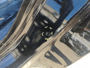Quarter wing rear left Ford Edge 19- on the body. black, painted, pokes
