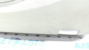 Door trim card front right Toyota Prius V 12-17 cloth, beige, scratches, needs cleaning, scuffing