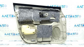 Door trim card front right Toyota Prius V 12-17 cloth, beige, scratches, needs cleaning, scuffing