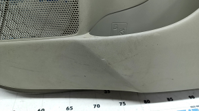 Door trim card rear right Toyota Prius V 12-17 cloth, beige, scratches, for cleaning