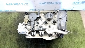 Engine Audi Q5 8R 13-17 CPMA 2.0T 83k 11-11-11-11, corrosion on the timing belt cover