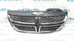 Radiator grill grill Dodge Journey 11- chrome with emblem, small bumps, scratches