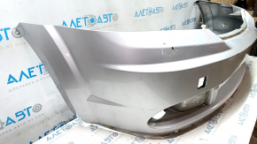 Bare front bumper Dodge Journey 11- SE silver, dent, scratches, non-standard holes