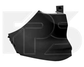 Rear bumper bare left Ford Escape MK3 17-19 rest