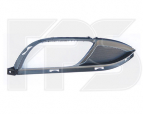 Left fog light frame Kia Forte 4d 14-16 prerest