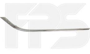 Molding chrome grille fog light left VW Passat b7 12-15 USA