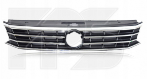 Radiator grill grill VW Passat b8 16-19 USA without emblem, for LED optics