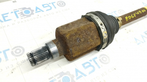 Drive axle rear left Ford Edge 19 - rusty, defective thread of outer CV joint