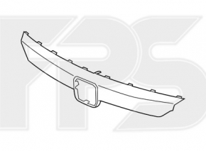 Central molding grill Honda Accord 18-22