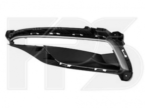Left fog light frame Hyundai Sonata 15-17 sport
