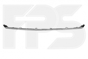 Front bumper molding lower Nissan Pathfinder 17-19 rest chrome