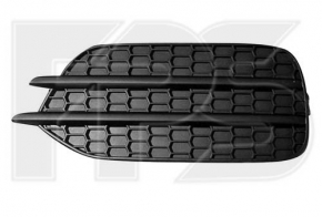 Bumper grille left VW Tiguan 12-17 rest without fog lights
