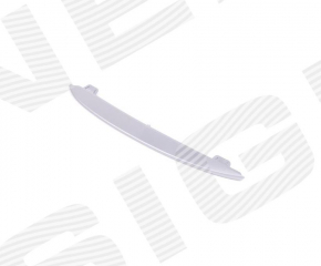 Front bumper lower grille molding left BMW 5 F10 11-13