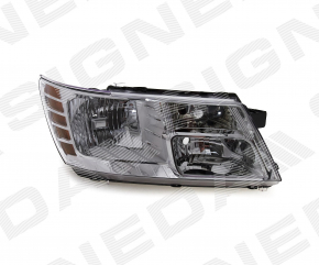 Headlight front right bare Dodge Journey 11- light