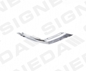 Front bumper molding chrome lower right Mitsubishi Outlander 16-21 rest