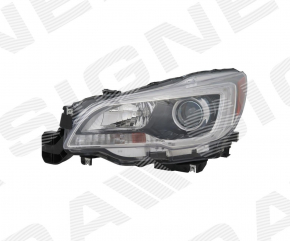 Headlight front left Subaru Outback 15-17 bare dorest halogen dark