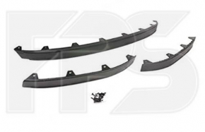 Chevrolet Malibu 13-15 Front Bumper Extension Lip Assembled 3 Parts