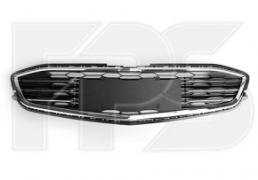 Front bumper grille Chevrolet Malibu 16-18 prerest Under number